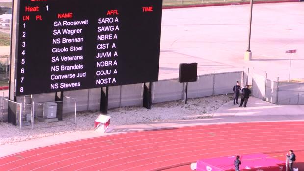 JV Girls 4x100 Relay Finals Section 1