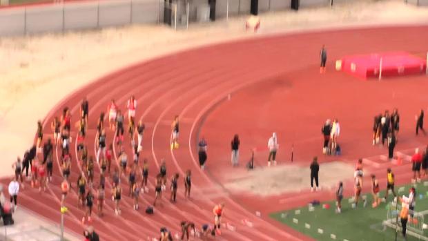 JV Girls 100 Hurdles Finals Section 1