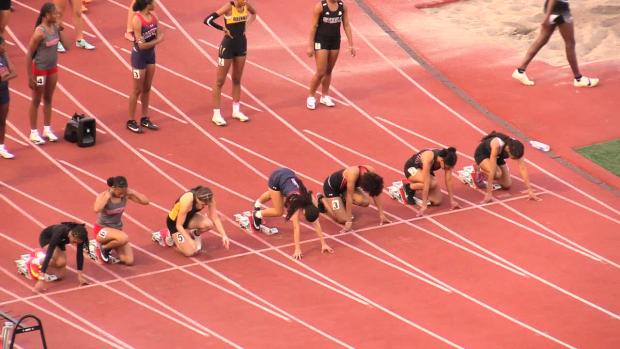 JV Girls 100 Hurdles Finals Section 2