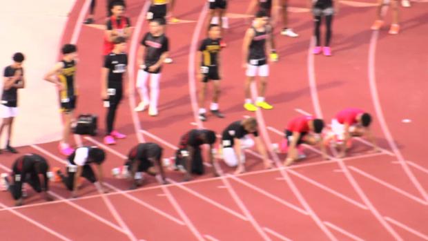 JV Boys 110 Hurdles Finals Section 1