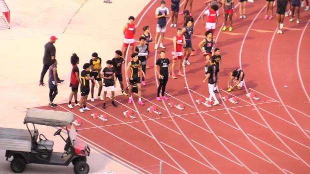 JV Boys 110 Hurdles Finals Section 2