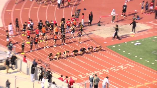 JV Girls 100 Finals Section 2