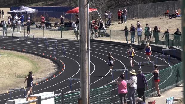 Varsity Girls 400 Hurdles Finals Section 1