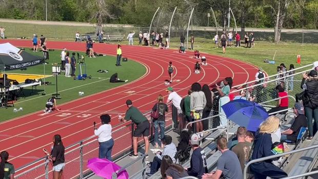 Girls 4x100 Relay Finals Section 2