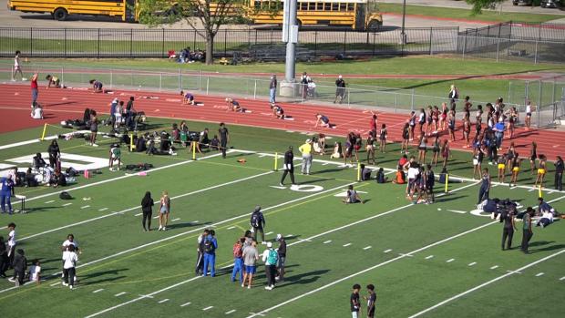 Girls 200M Section 1