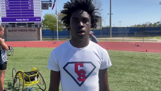 Chinweoke Onwuchekwa Drops 10.55 In Freshman Varsity Debut