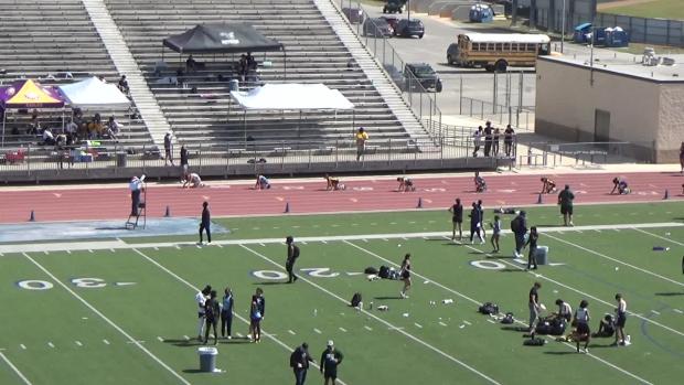 Girls 300 Hurdles Finals Section 2