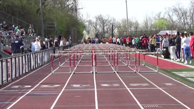 Girls 100 Hurdles Finals Section 5