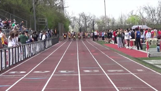 Girls 100 Finals Section 3