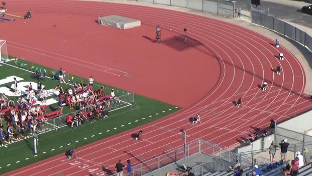 Girls 4x100 Relay Finals Section 1