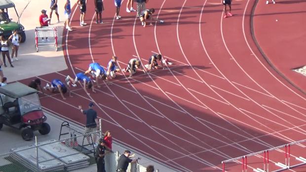 Boys 110m Hurdles Finals Section 1