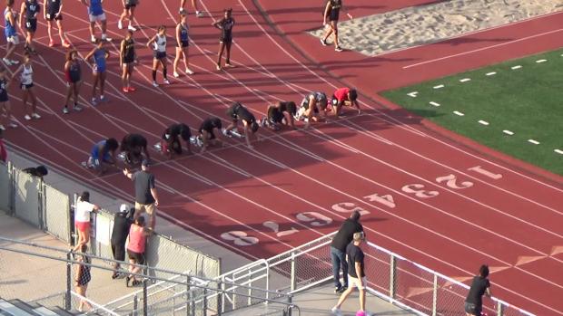 Girls 100m Finals Section 1