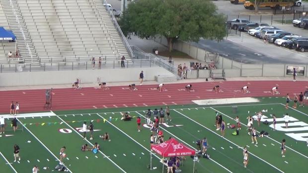 Girls 300m Hurdles Finals Section 1