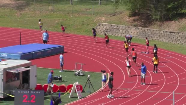 Girls 4x100 Relay Finals Section 1