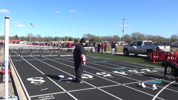 Boys 4x110 Shuttle Hurdle Relay Finals Section 2