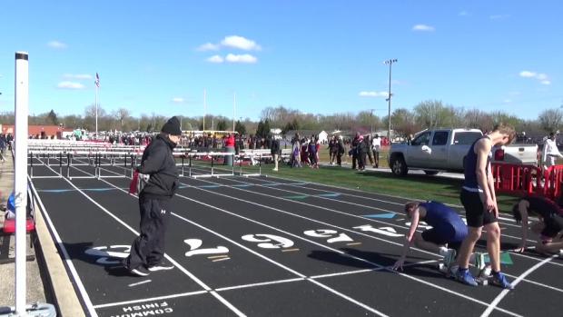 Boys 4x110 Shuttle Hurdle Relay Finals Section 3