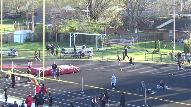 Girls Sprint Medley Relay Finals Section 1