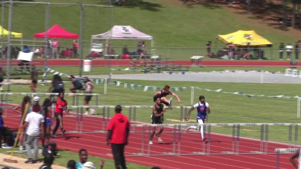 Boys 110 Hurdles Finals Section 4
