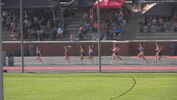 Varsity Girls 2K Steeplechase Finals Section 1