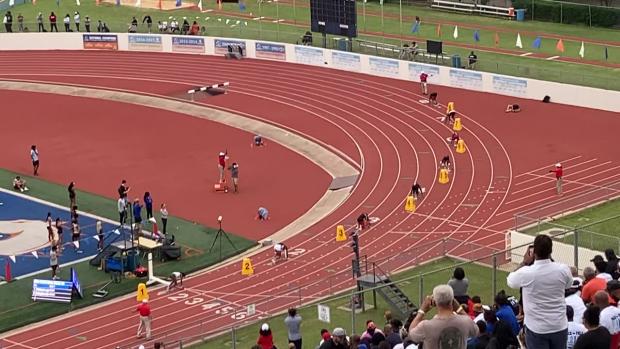 Region 1 Girls 4x100m Relay, 6A Prelims 1