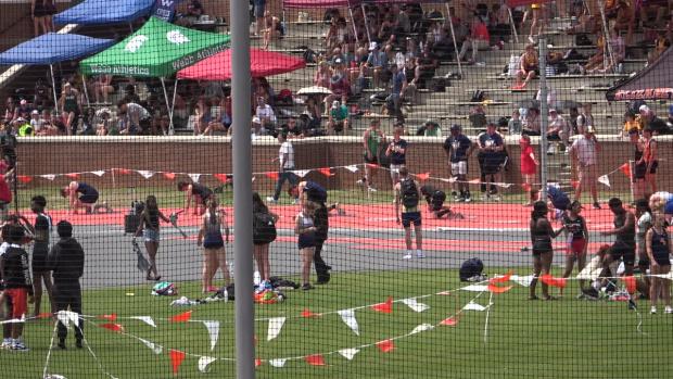 Varsity Boys 200 Prelims Heat 18
