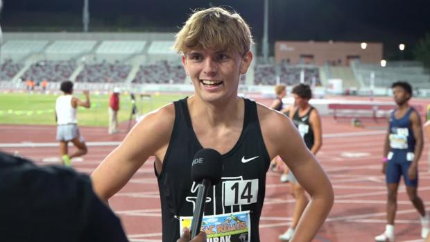Dylan Jubak Reacts to Big Win and PR in 1 Mile at Mt. SAC 