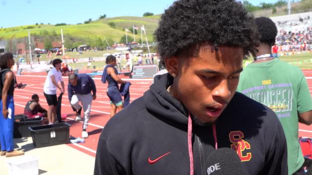 Rodney Sermons Reacts to 10.40 100m at Mt. SAC Relays
