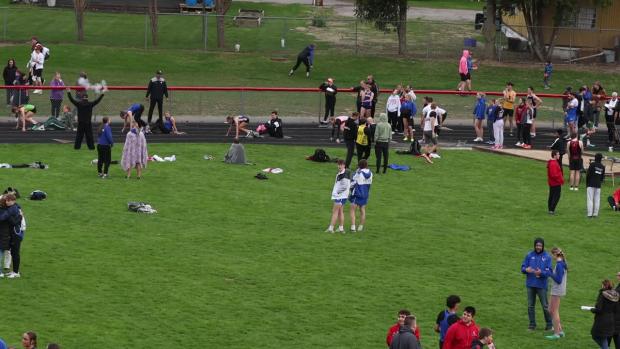 Girls 300 Hurdles Finals Section 1