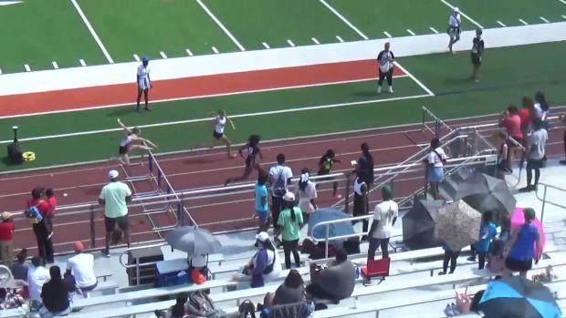 Girls 100 Hurdles Finals 1