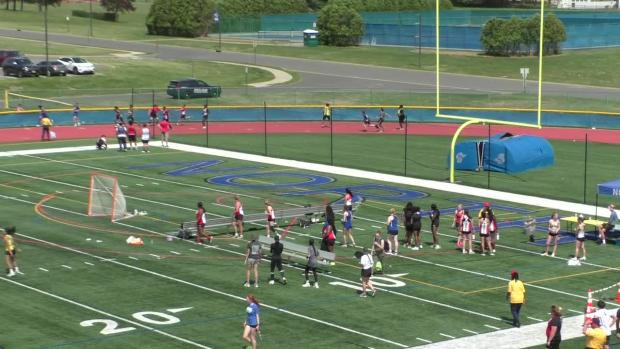 Varsity Boys 4x100 Throwers Relay Finals Section 1 - Mercer