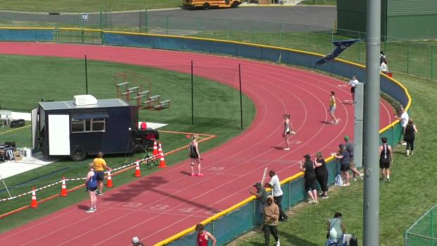 Varsity Girls 4x100 Throwers Relay Finals Section 1 - Mercer