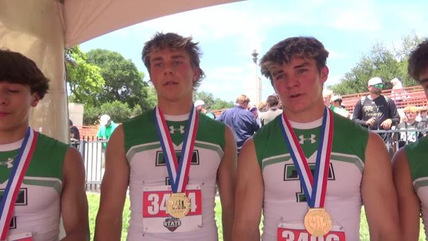 Tioga Win 2A 4x400m Relay & 2A Team Title 