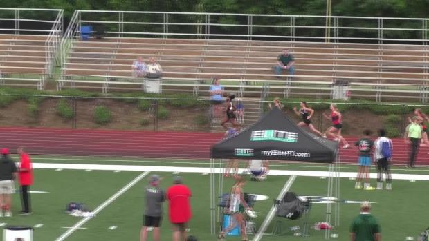 6A Girls 300 Hurdles Finals Section 1