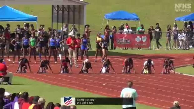 5A Girls 100 Finals Section 1