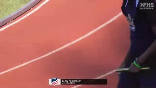 6A Boys 4x100 Relay Finals Section 1