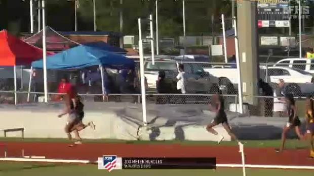 6A Girls 300 Hurdles Finals Section 1