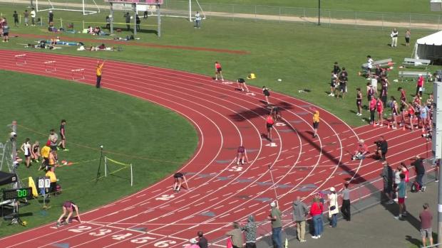 Girls 400 Hurdles Finals Section 2 - Ocean