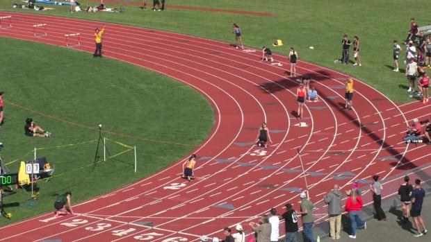 Girls 400 Hurdles Finals Section 4 - Ocean