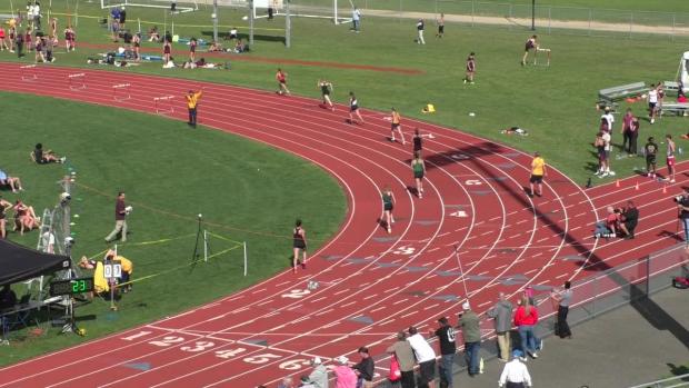Girls 400 Hurdles Finals Section 5 - Ocean