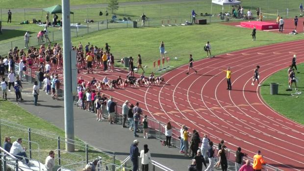Girls 100 Prelims Heat 1 - Ocean