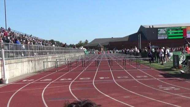 Girls 100 Hurdles Finals Section 1