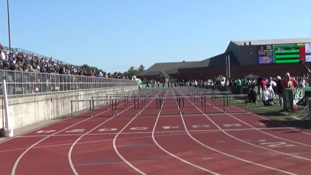 Girls 100 Hurdles Finals Section 3