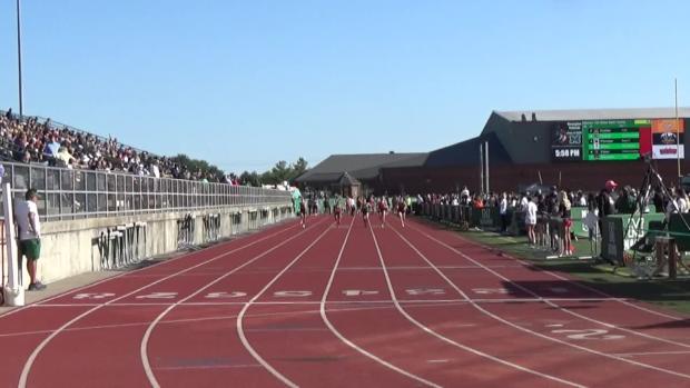 Girls 100 Finals Section 1