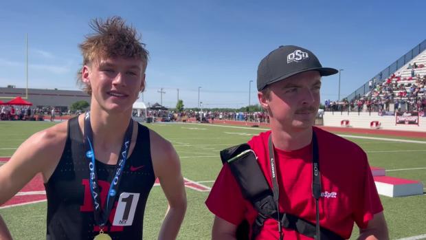 Eli Horeled 5A 3200M State Champ Interview 