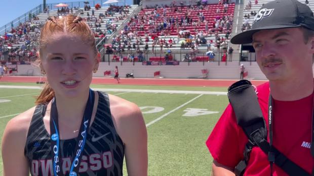 Owasso 6A 3200M Relay State Champs Interview 