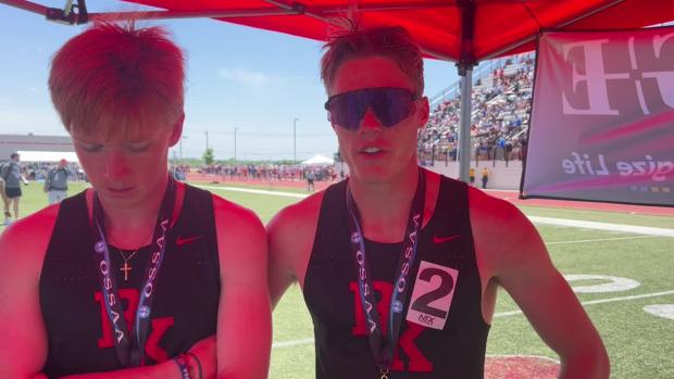 Bishop Kelley 5A 3200M Relay State Champs Interview 