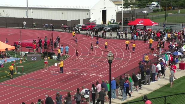 Group 4 Girls 4x100 Relay Finals Section 1 - Sectional