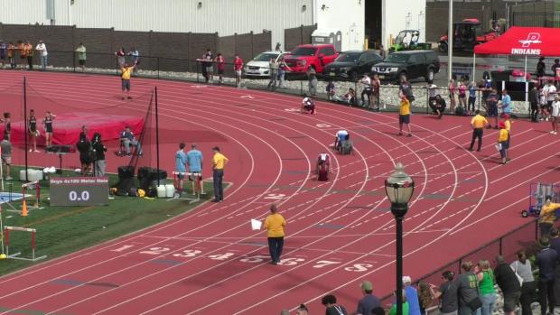 Group 1 Boys 4x100 Relay Finals Section 1 - Sectional