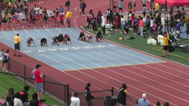 Group 1 Girls 100 Prelims Heat 2 - Sectional