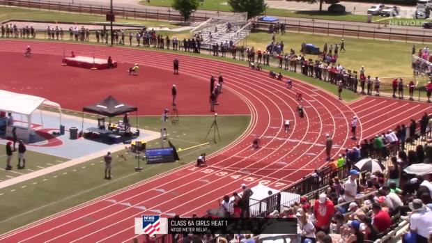 6A Girls 4x100 Relay Prelims Heat 1